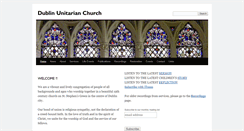 Desktop Screenshot of dublinunitarianchurch.org